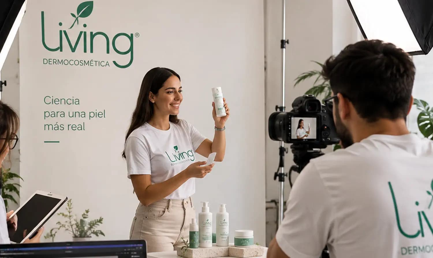 Sesión de fotografía de productos Living