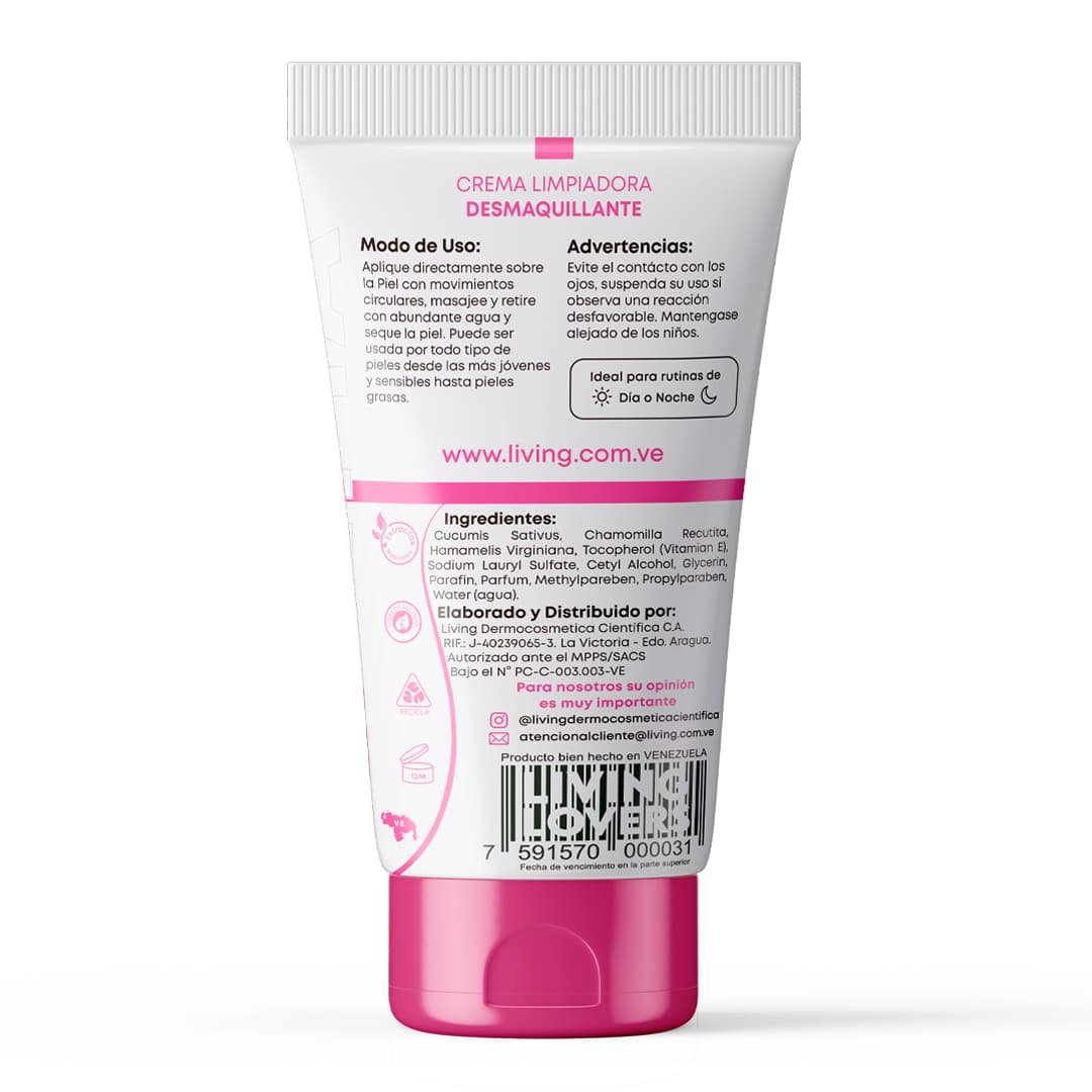 crema limpiadora desmaquillante