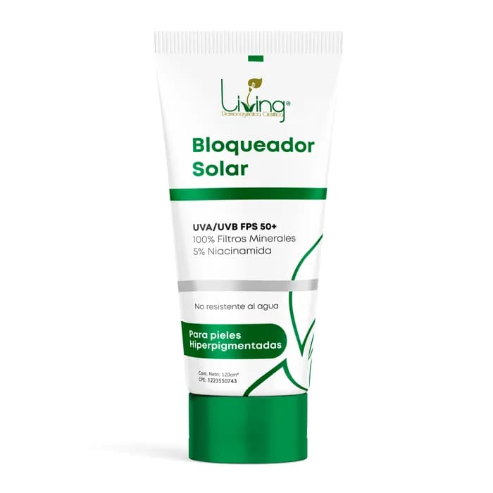 Bloqueador Solar FPS50+ para Pieles Hiperpigmentadas