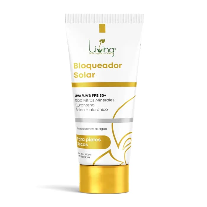 bloqueador solar fps50+ para pieles secas